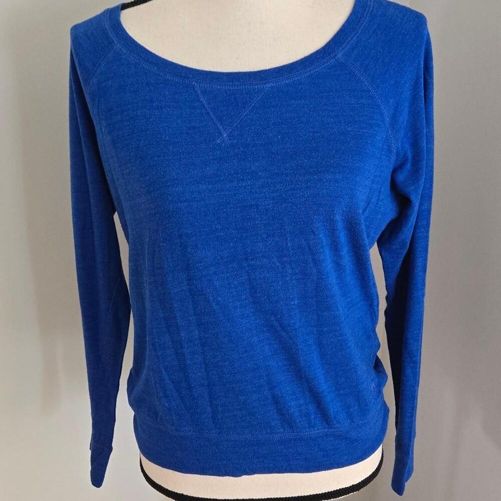 abercrombie & fitch womens y2k 90s 2000s vintage retro casual Blue top M